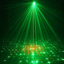 8 Holes 128 Patterns Disco Light - LED Stage Laser Projector Light