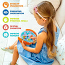 3D Gear Maze Ball Puzzle – Educational Handheld Balance & Concentration Toy for Kids