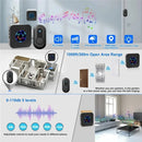 Waterproof Wireless Doorbell with RGB Light – Long-Range 300m IP55 Rated with Adjustable Volume