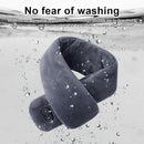 Heated Scarf with Vibration Massage – Waterproof Neck Warmer 3 Heat Levels Double Control Switch
