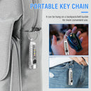 Mini Keyring Torch UV light – 400 Lumen LED USB Rechargeable IPX6 Waterproof