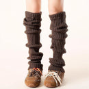 Ribbed Knitted Leg Warmers for Women – Cozy Crochet Ankle Sleeves