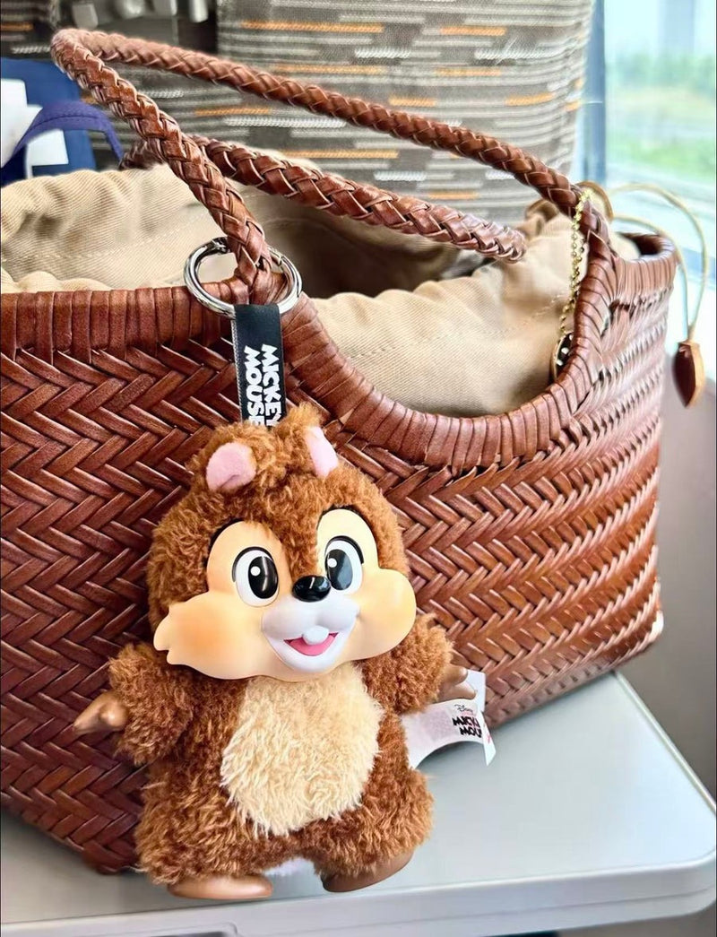 POP MART Mickey Family Cute Together Keychain Series – Blind Box Collectible Figures