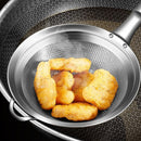 Stainless Steel Fine Mesh Strainer – 7" Kitchen Sieve for Flour Oil Juice Tea & Coffee