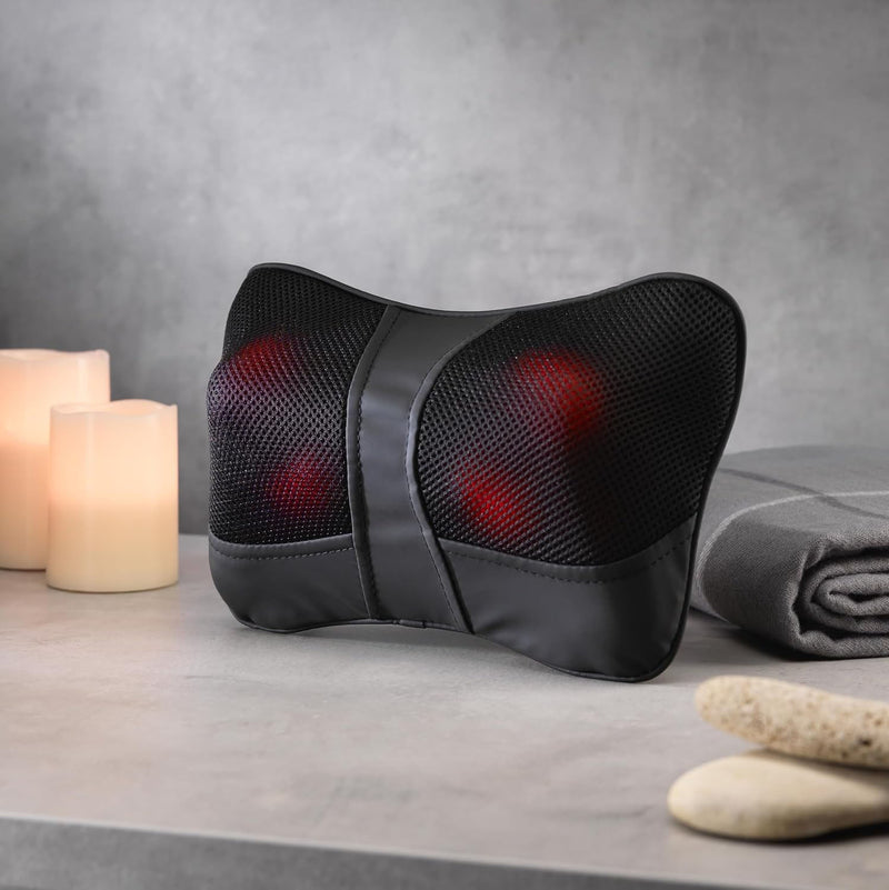 Shiatsu Massage Pillow with Heat – Multifunctional Car & Home Neck Back and Shoulder Massager