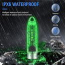 Mini Keyring Torch UV light – 400 Lumen LED USB Rechargeable IPX6 Waterproof