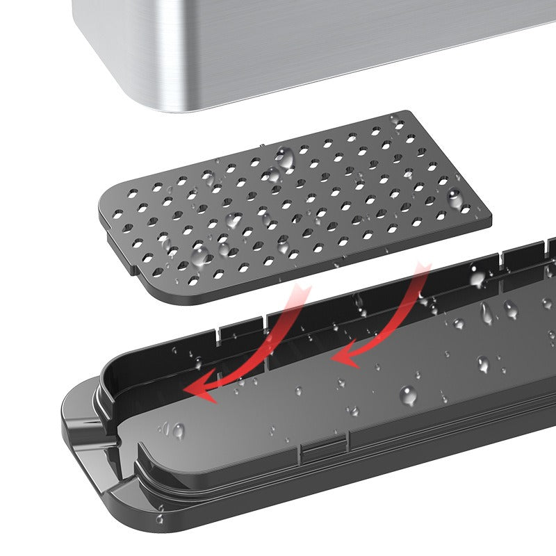 Multifonctions Stainless Steel Knife Block – Kitchen Utensil Organiser