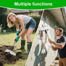 Multifunctional Garden Hoe & Moss Scraper – Stainless Steel Patio Weed Remover Tool with Handle