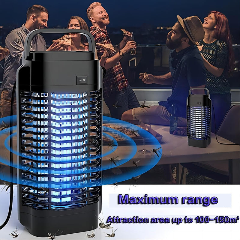 Electric Bug Zapper 4200V – 18W Waterproof Mosquito Killer Lamp for Indoor & Outdoor Use