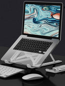 Foldable Laptop Stand – Lightweight 10 Angle Adjustable