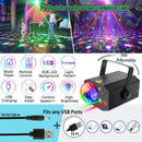 2-in-1 Laser Disco Light – Sound Activated Strobe with Remote Control