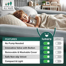 Inflatable Toddler Bed Guards (2-Pack) – Portable Non-Slip Safety Bumpers Travel-Friendly Bed Rails