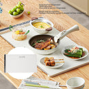 Large Foldable Electric Warming Tray – Portable Silicone Food Warmer with 3 Heat Levels & Digital Display