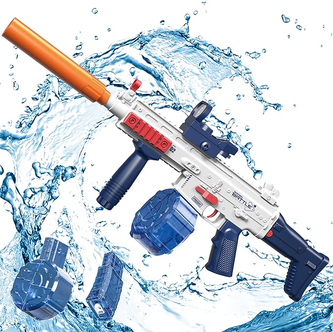 Electric Water Gun – High-Powered Soaker for Adults & Kids