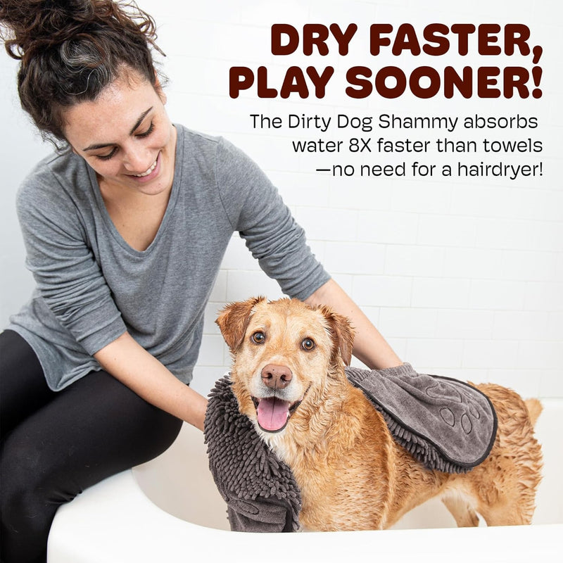 Microfiber Dog Towel – Super Absorbent Quick-Drying and Machine Washable