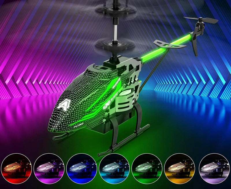 Remote Control Helicopter 2.4Ghz – 3.5 Channel RC Toy with Gyro Altitude Hold & LED Lights