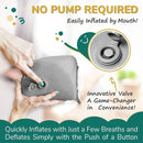 Inflatable Toddler Bed Guards (2-Pack) – Portable Non-Slip Safety Bumpers Travel-Friendly Bed Rails