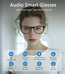 Smart Audio Glasses – Bluetooth Sunglasses with UV and Blue Light Protection