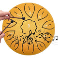 Steel Tonque Drum 6 Inch – 11-Tone Handpan Percussion Instrument for Meditation