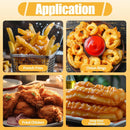 2.5L Mini Electric Deep Fat Fryer – Stainless Steel with Basket & Oil Filter Lid