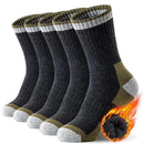 Merino Wool Socks – Premium Thermal Crew Socks Thick Insulated Winter Socks