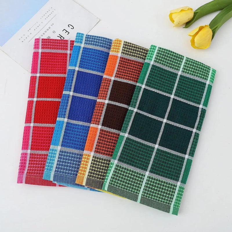 Premium Cotton Tea Towels – Soft Super Absorbent & Durable Kitchen Towels Pack of 3
