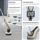 Cordless Electric Spin Scrubber – Waterproof Power Scrubber Beush with 2600mAh Battery