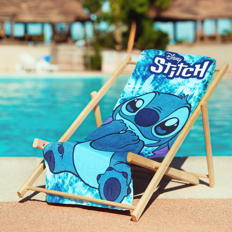 Stitch Microfiber Beach Towel – Quick-Dry Sand-Free for Kids & Adults