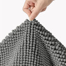 Non-Slip Chenille Bath Mat – Soft Super Absorbent & Quick-Dry Bathroom Rug