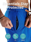 Swimming Shorts - 2-in-1 Breathable Quick Dry Shorts with Compression Lining