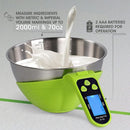 Digital Kitchen Scale with Measuring Cup – 1g Precision
