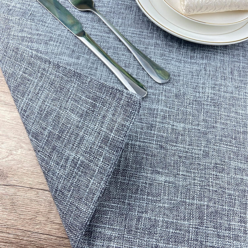 Set of 4 Woven Placemats – Heat-Resistant Cloth Table Mats for Dining & Kitchen