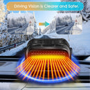 Car Defogger & Defroster Heater 4-in-1