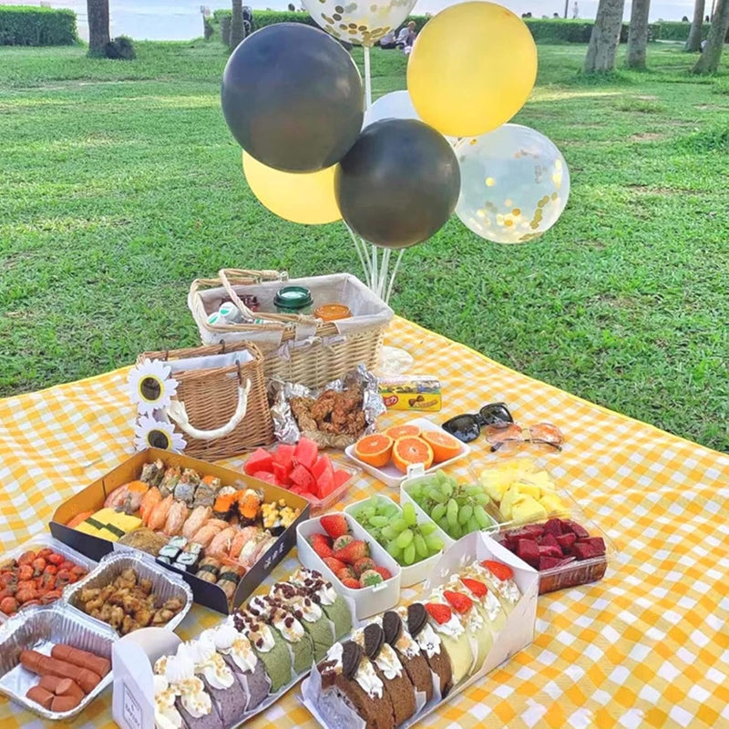 Waterproof Oxford Picnic Blanket – Thickened Foldable & Portable