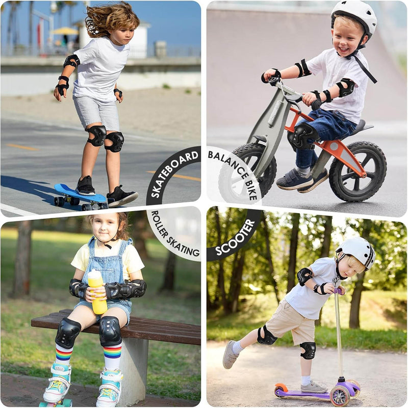 Protective Gear Set for Roller Skates Cycling BMX Bike Skateboard