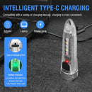 Mini Keyring Torch UV light – 400 Lumen LED USB Rechargeable IPX6 Waterproof