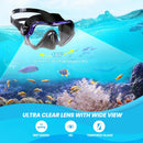 Professional Adult Diving Mask with Tempered Glass - Snorkeling Kit