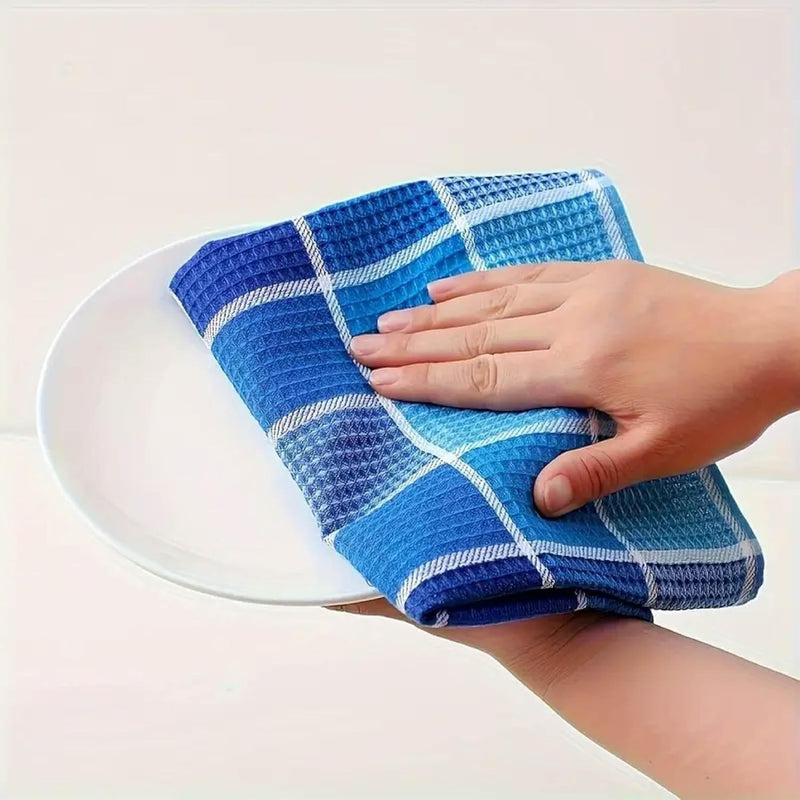 Premium Cotton Tea Towels – Soft Super Absorbent & Durable Kitchen Towels Pack of 3