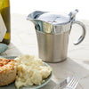 Double-Walled Insulated Gravy Boat – Stainless Steel Thermal Jug with Easy-Lift Lid