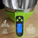 Digital Kitchen Scale with Measuring Cup – 1g Precision
