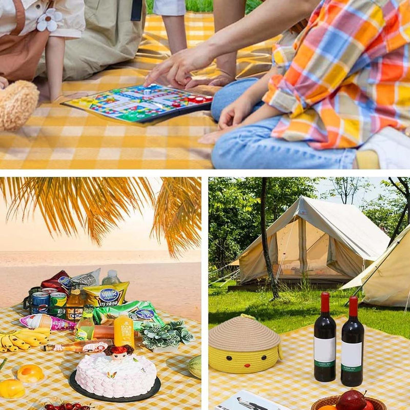 Waterproof Oxford Picnic Blanket – Thickened Foldable & Portable