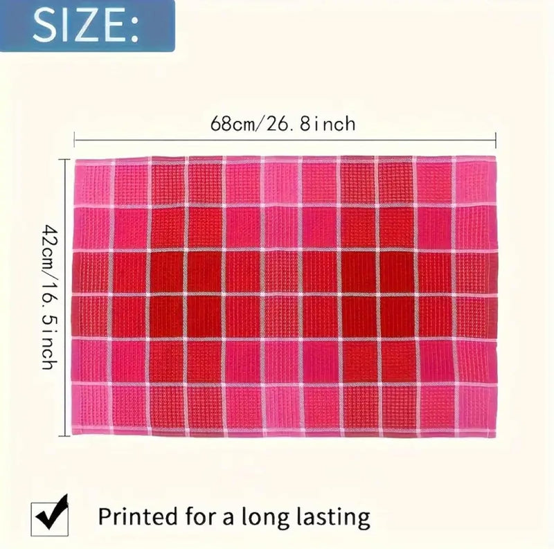 Premium Cotton Tea Towels – Soft Super Absorbent & Durable Kitchen Towels Pack of 3