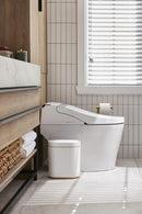 Smart Bathroom Trash Bin – Waterproof 7L Slim Motion Sensor Bin with Automatic Lid