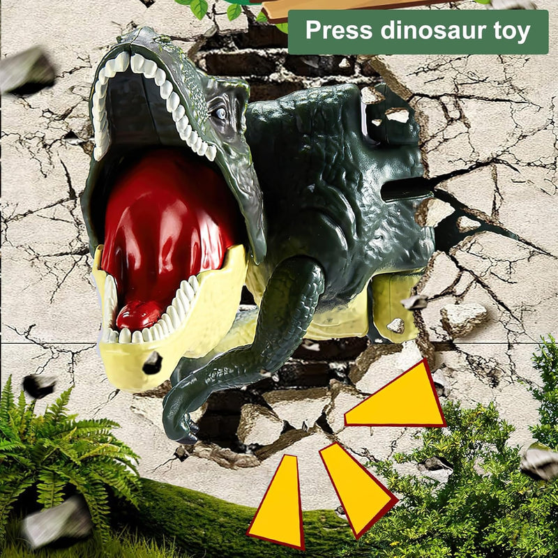 T-Rex Dinosaur Toy – Sound & Motion Push Button Model for Kids