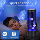 LED Jellyfish Lamp Night Light – 11” Color-Changing Aquarium Light Relaxing Table Lamp
