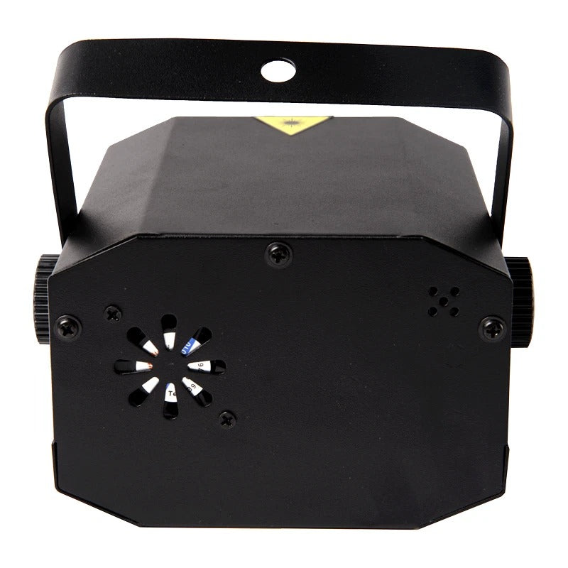 2-in-1 Laser Disco Light – Sound Activated Strobe with Remote Control