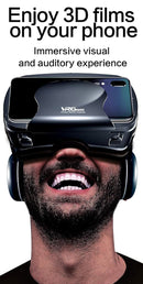 3D VR Headset – VRG Pro with Remote Compatible with 5–7'' Smartphones