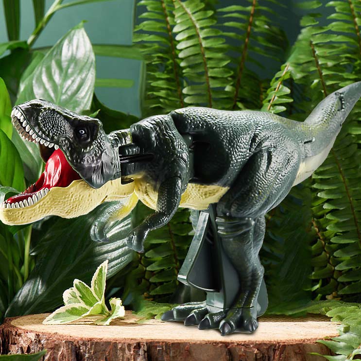 T-Rex Dinosaur Toy – Sound & Motion Push Button Model for Kids