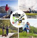 Telescopic Fishing Rod Kit – Rod & Reel with Bag