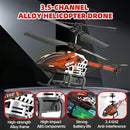 Remote Control Helicopter 2.4Ghz – 3.5 Channel RC Toy with Gyro Altitude Hold & LED Lights